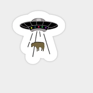 Space Cow Sticker